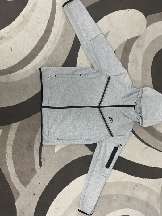 Оригинал Nike Tech Fleece кофта, серая