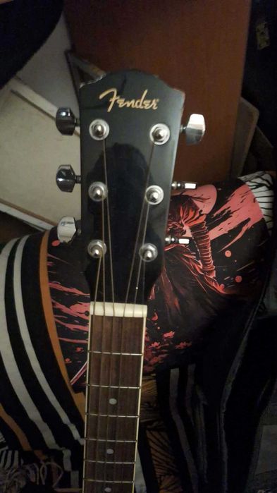 Chitara Electro acustica Fender FA130 guitar set - DEZLIPITA