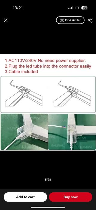 Led Bar Garage light