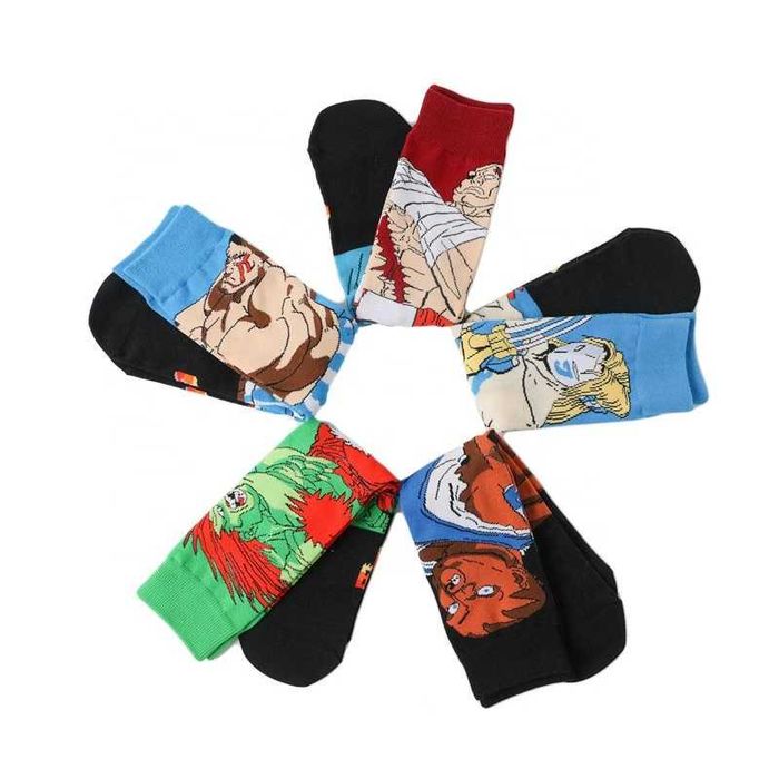 Happy socks-Madsocks-Street Fighter - луди,весели,цветни,шарени чорапи