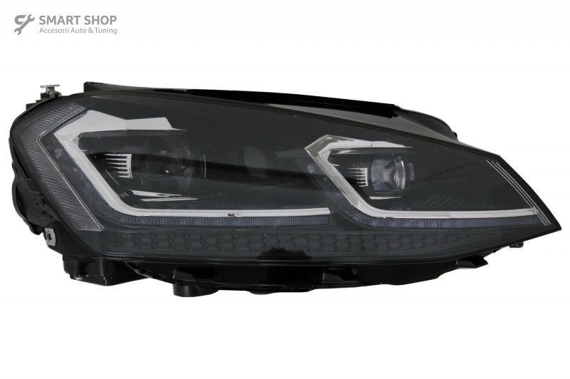 Bara Fata cu Faruri LED Bi-Xenon Look cu Semnal Dinamic VW Golf VII 7