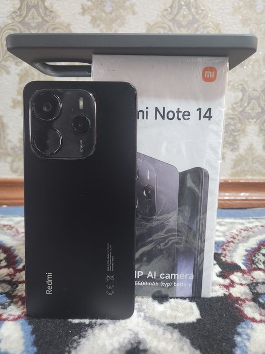 Redmi note 14 8/256 xotira