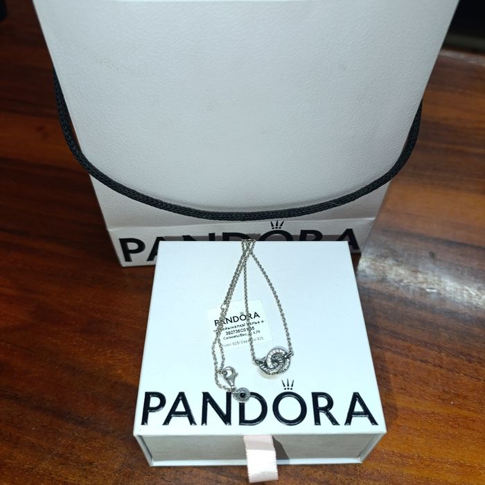Оригинал колье Pandora с коробкой