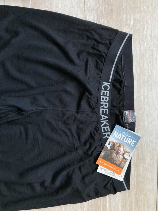 НОВ Icebreaker OASIS Merino 200 BODYFIT 3/4 мъжки клин размер XXL