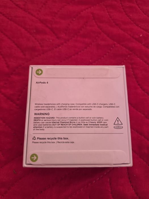 AirPods 4 Noi, Sigilate