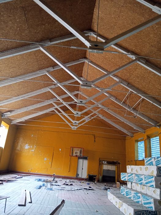 Деревянная крыша половая доска