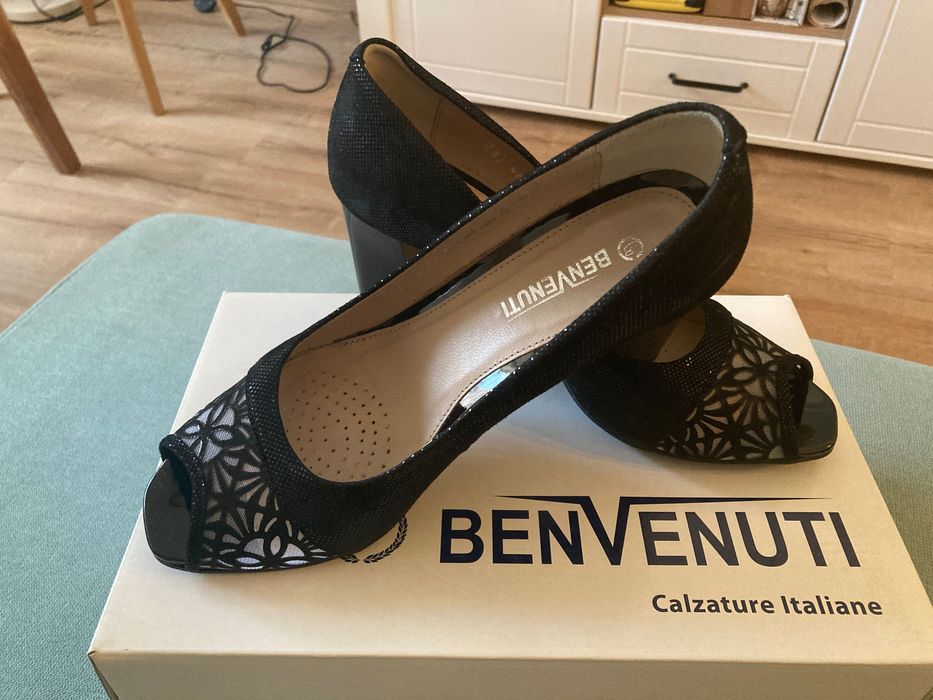 Pantofi Benvenutti piele naturala ( mar 38)