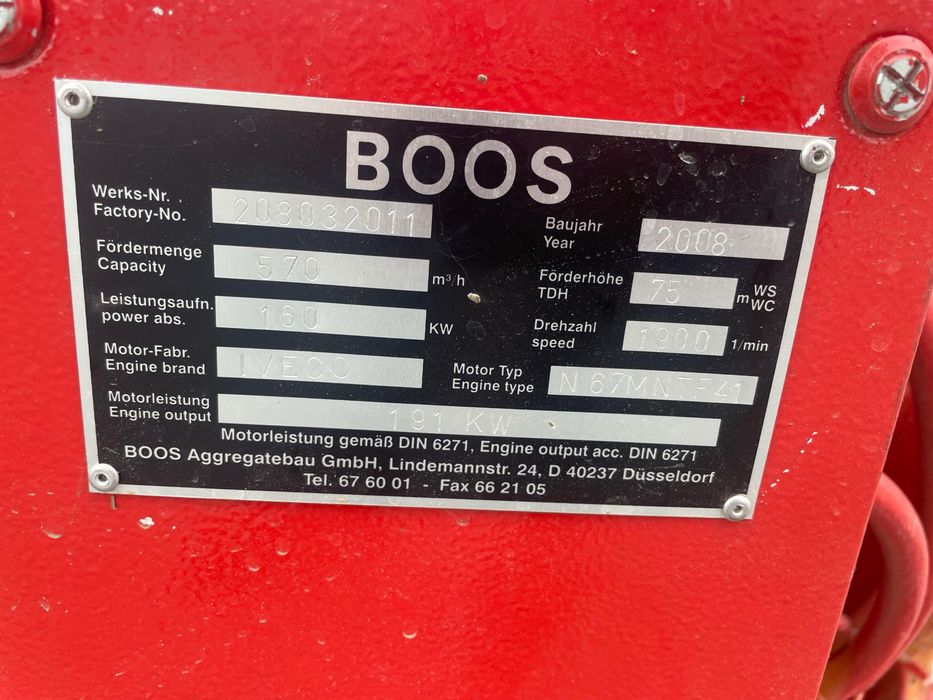 Pompa profesionala  apa irigatii irigat iveco 460 mc / h