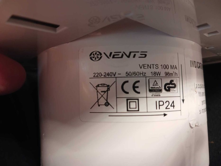 Ventilator axial Vents 100mm