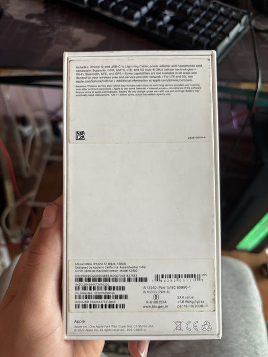 Iphone 12 black 128gb