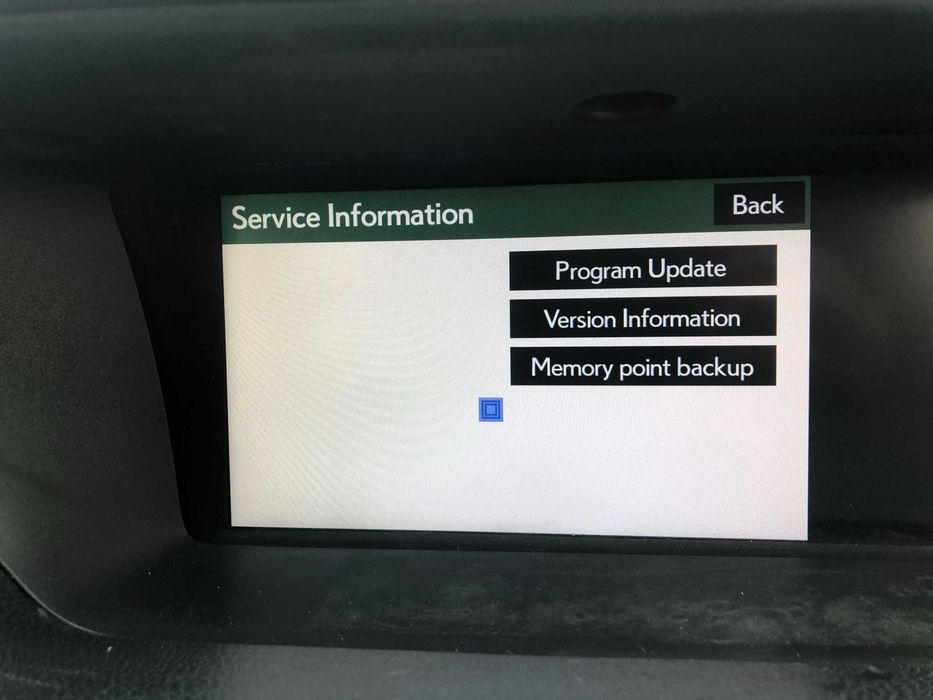 Lexus microSD навигация,