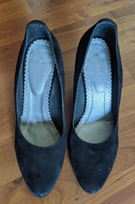 Pantofi piele cu toc 37