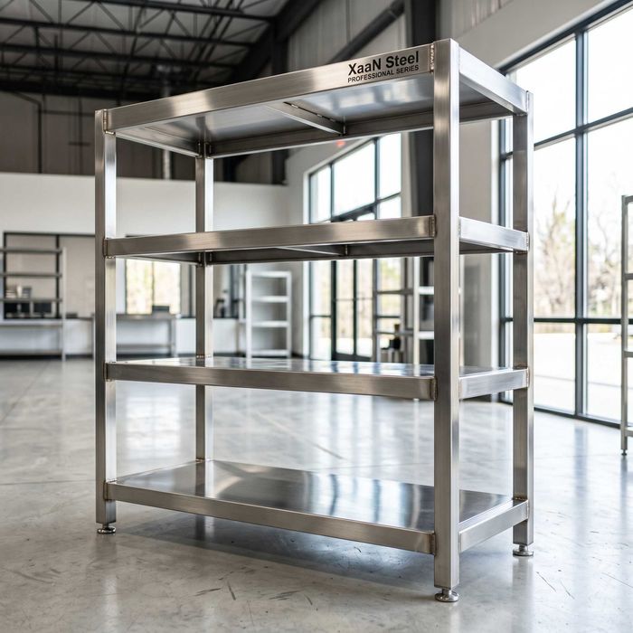 XaaN Steel: Stellaj Nerjaveyka / Стеллаж из нержавейки (усиленный)