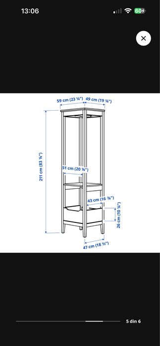 Vand ansamblu dulap+ cuier-292 cm lungime