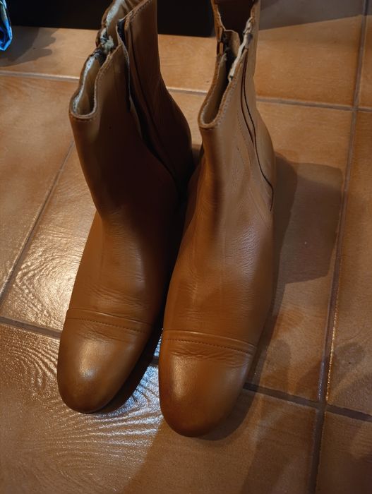 Pantofi piele întoarsă, ghete piele naturala