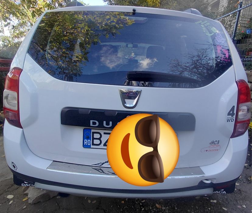Stopuri duster dupa masina personală