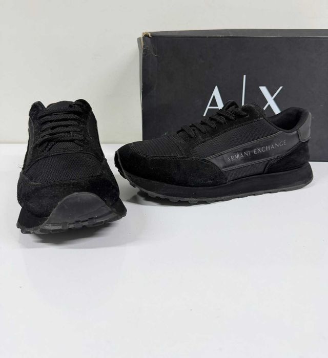 Armani Exchange Suede Sneakers