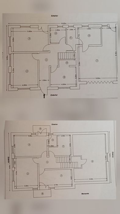 Casa 4 camere  P+M+Garaj Vaslui