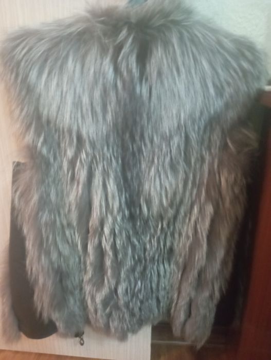 Жилет из песца 44