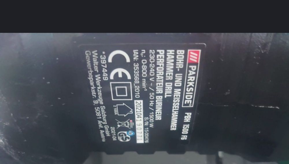 Rotopercutanta parkside