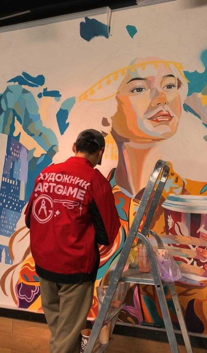 Профессиональная роспись стен | Граффити | Стритарт | Художник | Мурал