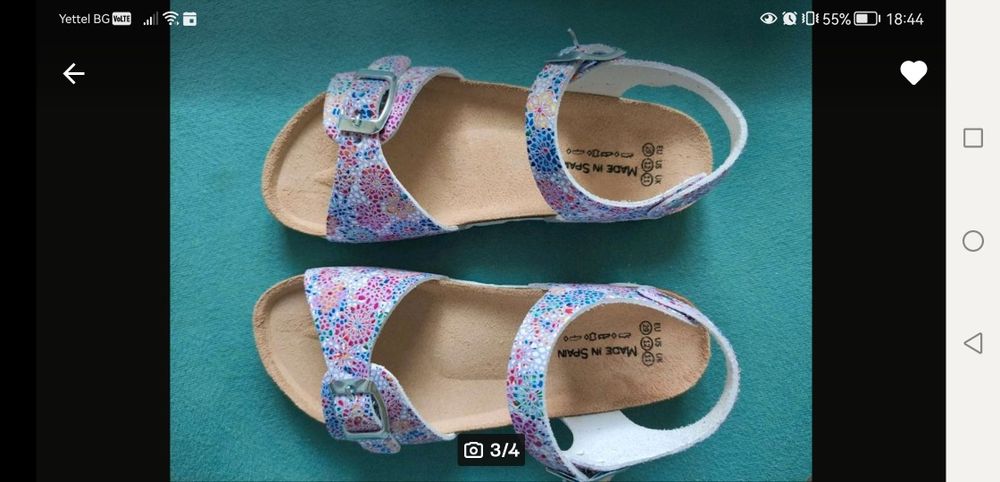 Детски сандали в прекрасни цветове