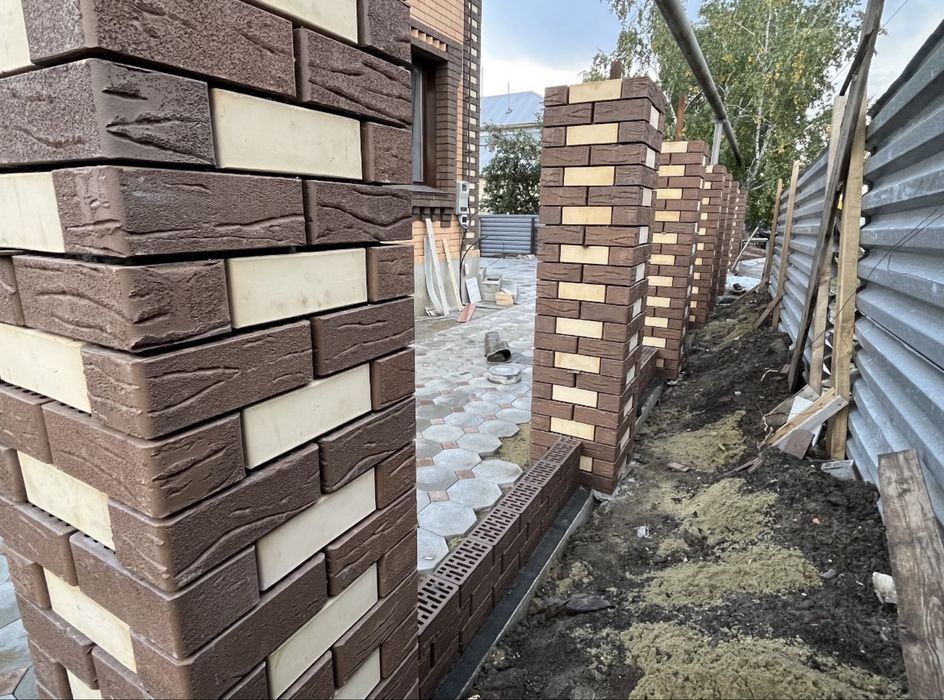 Услуга Каменщика|Каменщик|Кладка|Перегородки|Тумба|Забор