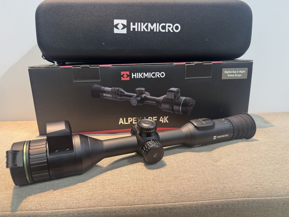 Luneta (de zi si noapte) Hikmicro Alpex LRF 4K(nu Pulsar,Nocpix,Thermtec)