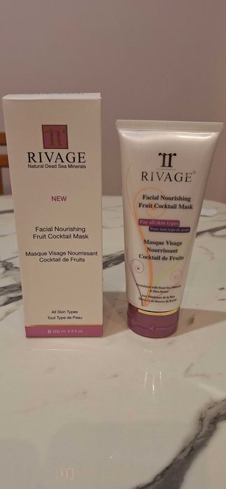 Маска для лица мультифрукт с минерал мертвого моря и маслом ши  Rivage