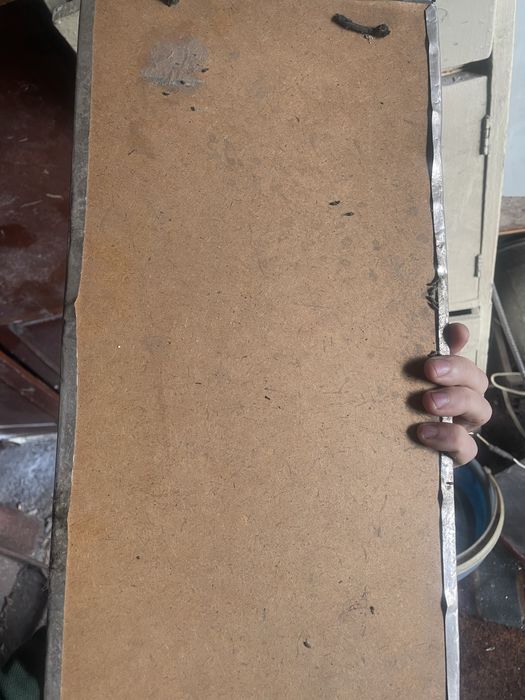 Старая картина чеканка