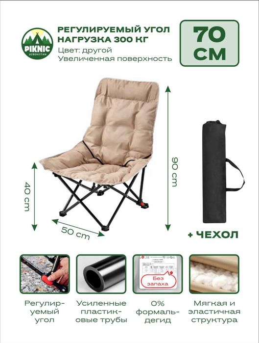 Складные стулья для пикника.