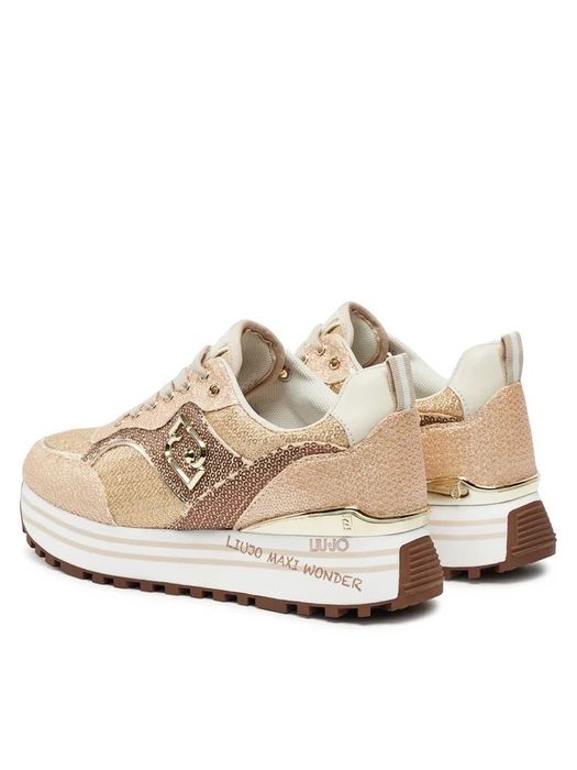 Дамски сникърси  LIU JO gold maxi wonder