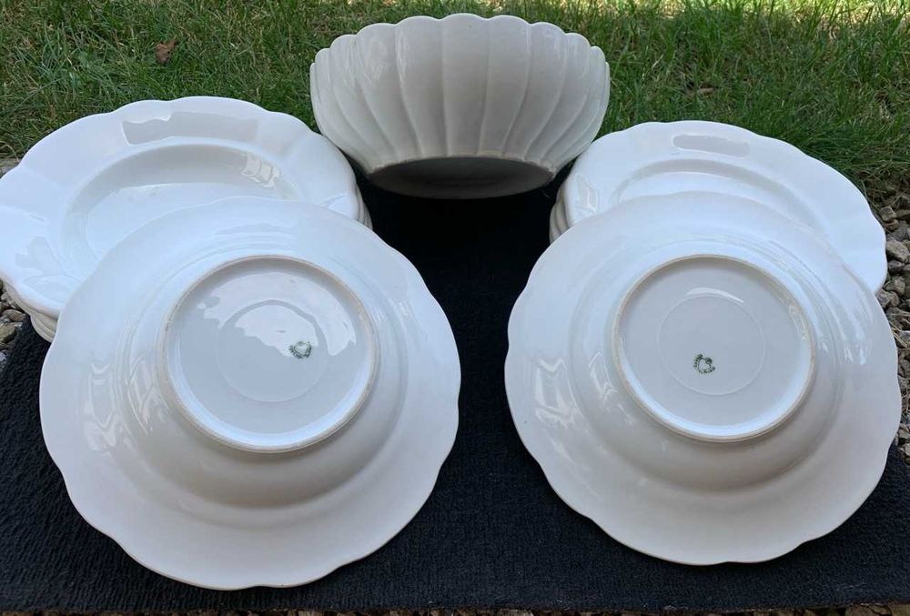 Винтидж Чешки порцелан, почти столетник,14 части, 320лв