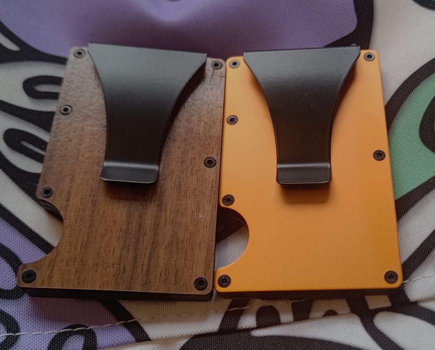 Метален портфейл със защита от сканиране RFID Cardholder Картодържател