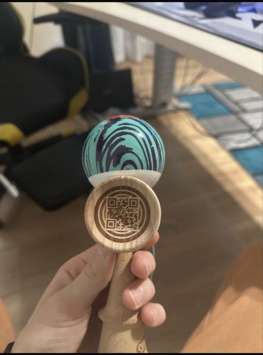 Kendama sweets boost laser tag