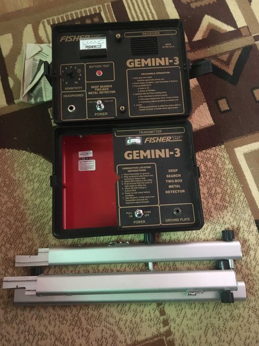 металлоискатель Fisher Gemini 3