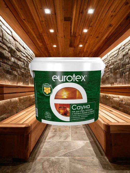 Сауна лак Eurotex