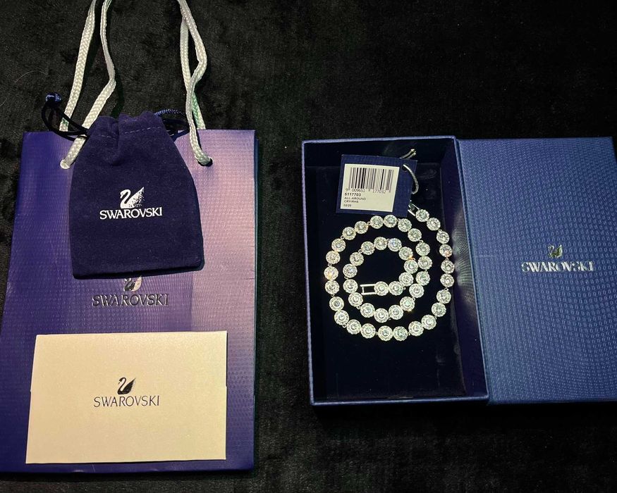 Set Swarowski Angelic : Colier, Bratara si Cercei : Noi, cu toate acesoriile