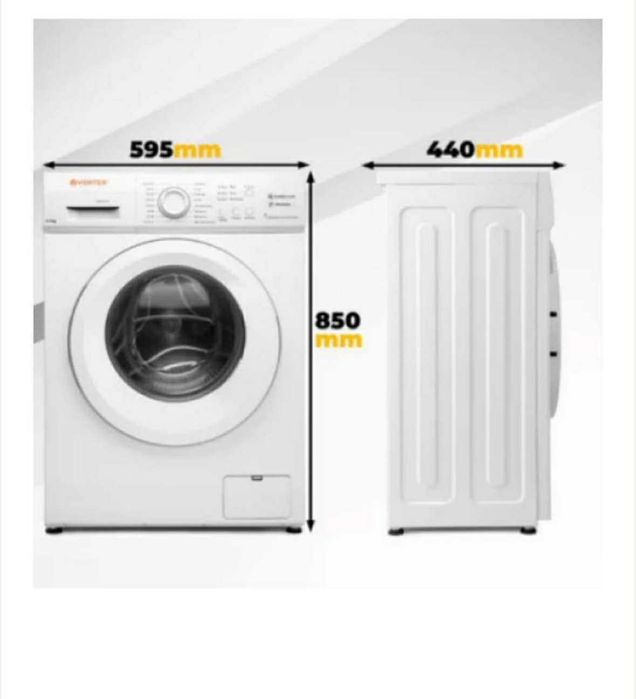 Mașina de spălat rufe frontală 
VORTEX VMA61001S