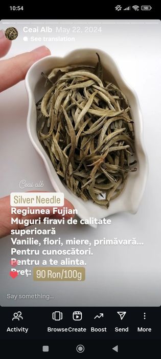 Ceai chinezesc de calitate superioră.
Gongfu cha. Puerh, oolong, alb