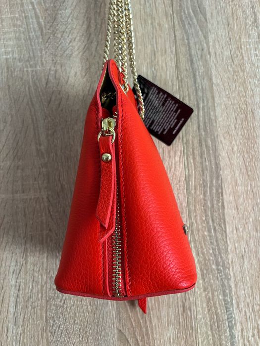 geantă din PIELE naturală