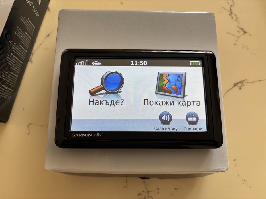 Навигация Garmin Nuvi 1450T
