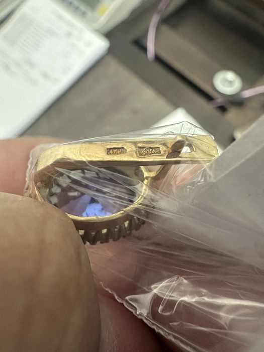 Набор сапфиром с бриллиагтами