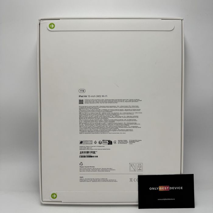  iPad Air 13-inch M3 WI-FI 1TB Space Gray