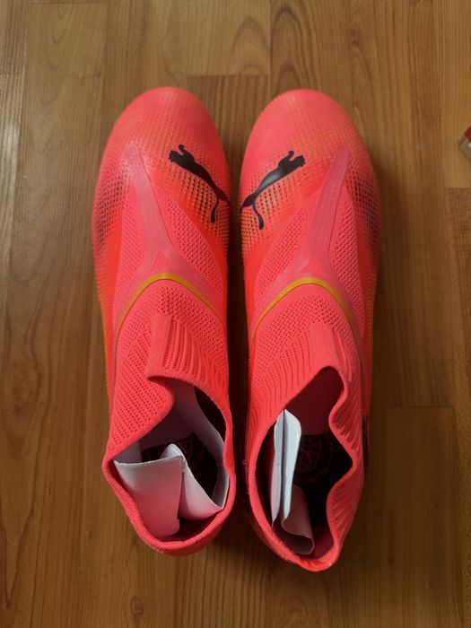 Puma Adidași de Fotbal Future 7 Match Fără Șireturi Mg 'Roz'