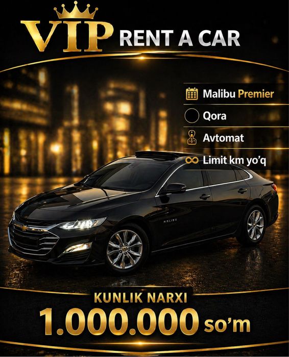 Rent a car  kunlik/haftalik/oylik