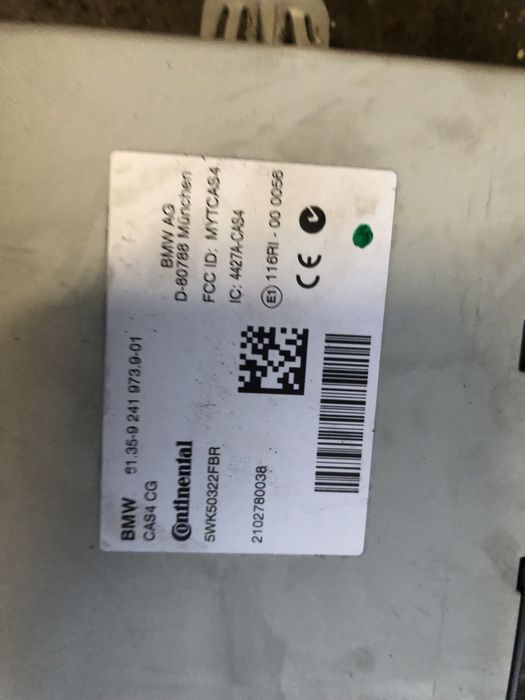 Компютър бмв 5 ф10/11 520д 184 ( computer bmw f10 520d )