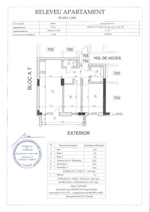 TVA INCLUS!! 3 Camere, 2 Băi COMPLET FINISAT în Arena Residence !!