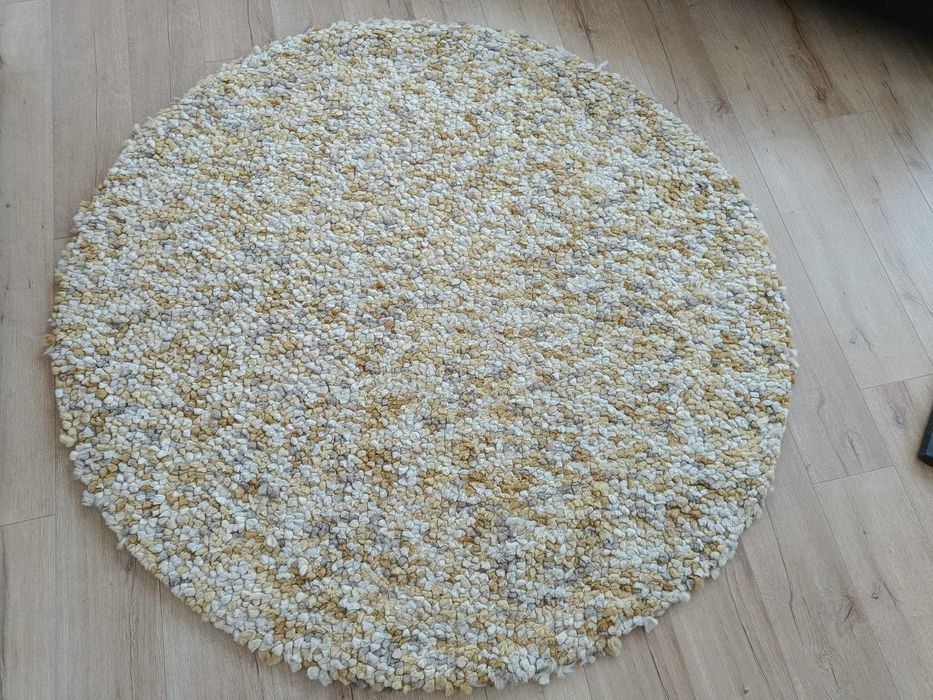 Covor Rotund Lână Mobexpert – Cu defect pe spate