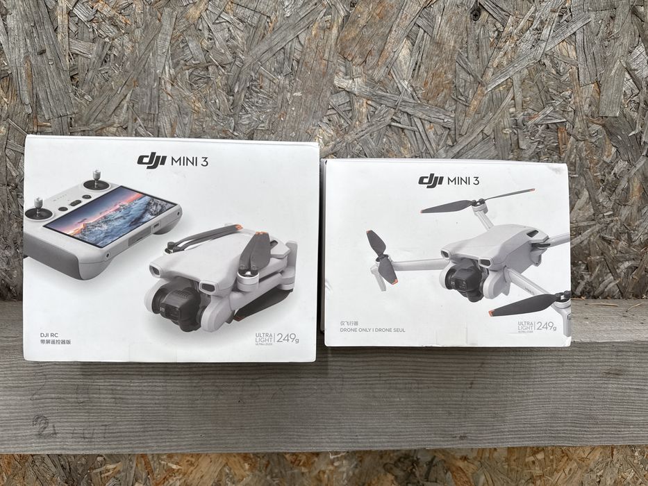 Коробка оригинал dji mini 3 от дрона